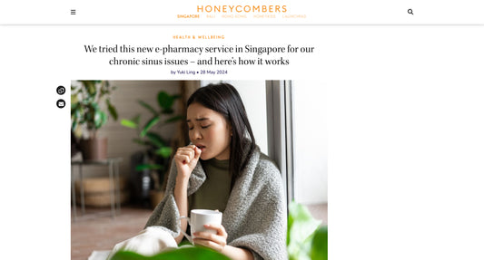 We tried this new e-pharmacy service in Singapore for our chronic sinus issues – and here’s how it works