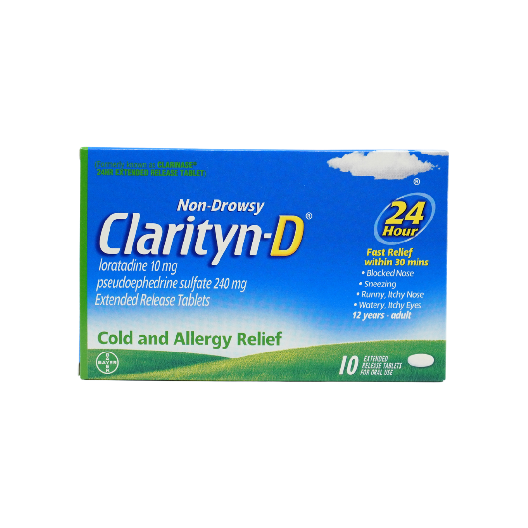 Clarityn-D 240mg/10mg 片剂 10 片