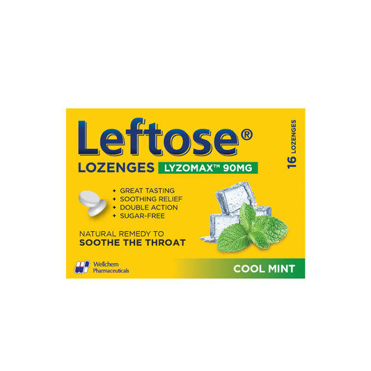 Leftose 润喉糖 清凉薄荷味 16 片