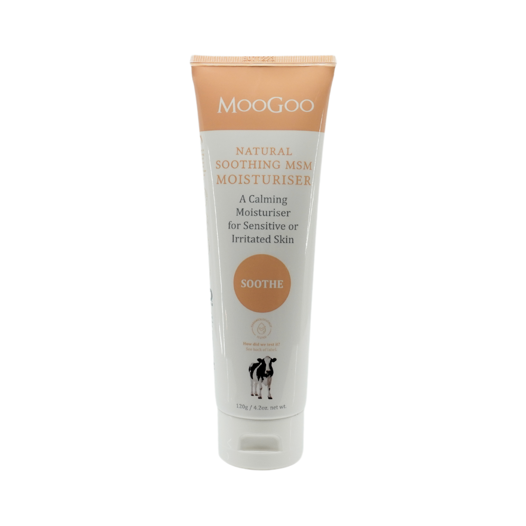 MooGoo Natural Soothing MSM Moisturiser 120g