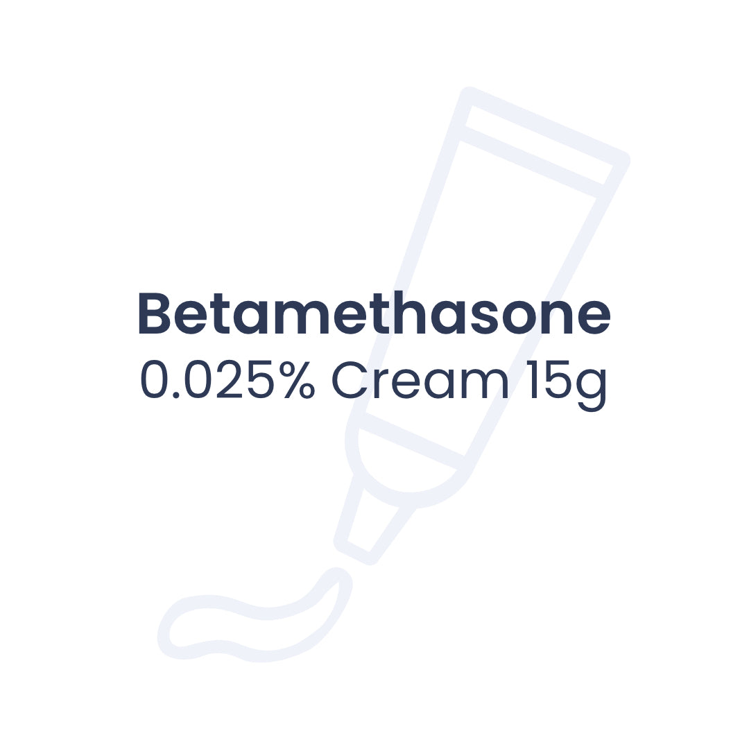 Betamethasone 0.025% Cream 15g