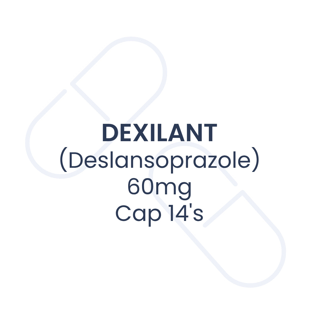 DEXILANT（地兰索拉唑）60mg 胶囊 14 片