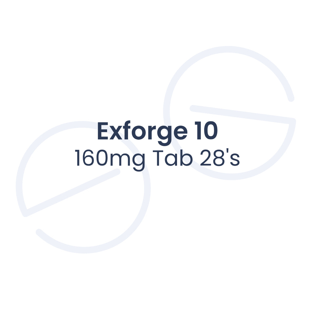 Exforge 10 / 160mg Tab 28's