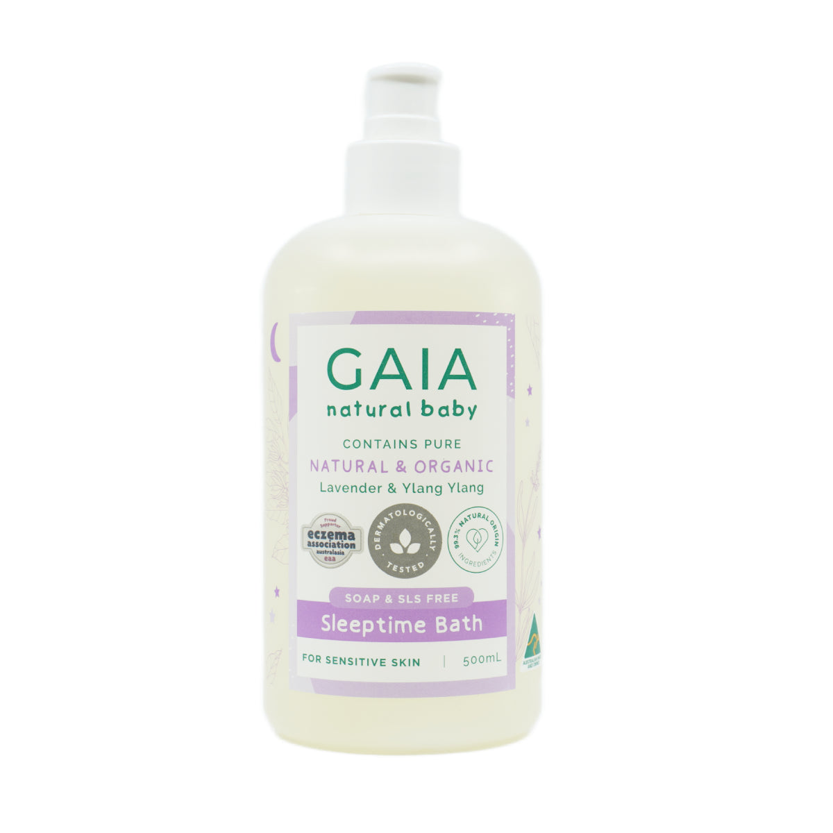 GAIA 天然婴儿睡眠沐浴露 500ml