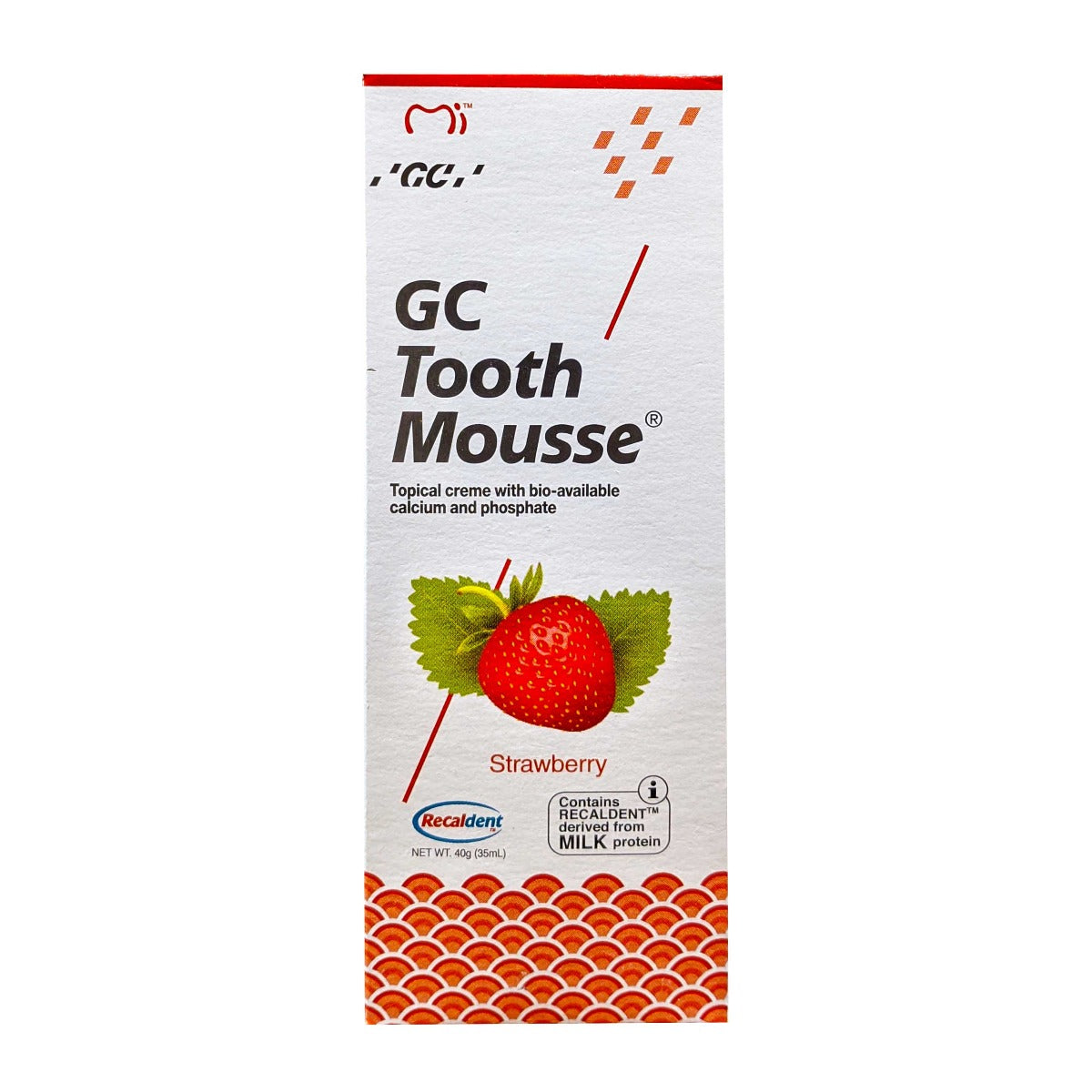 GC Tooth Mousse Strawberry 40g – Glovida-Rx (GRx)