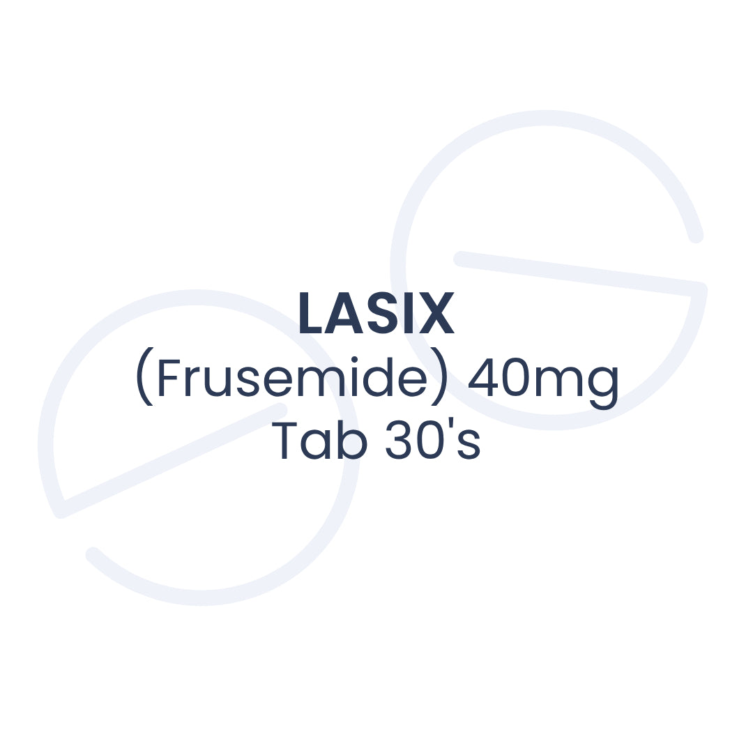 LASIX（呋塞米）40 毫克片剂 30 片