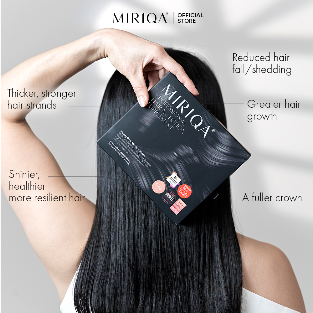 MIRIQA® 专业护发营养补充剂 60 粒