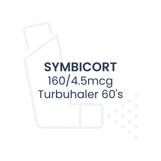 SYMBICORT 160/4.5mcg Turbuhaler 60 片