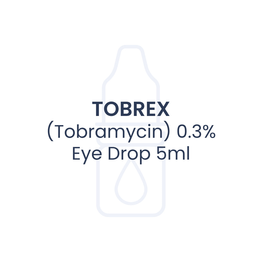 TOBREX（妥布霉素）0.3% 滴眼液 5ml