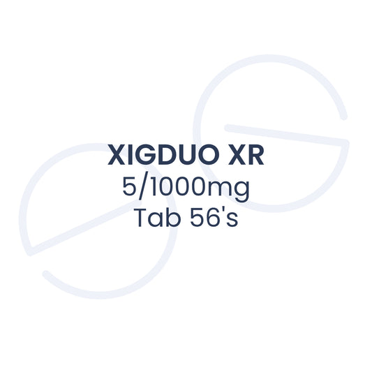 XIGDUO XR 5/1000MG TAB,56S