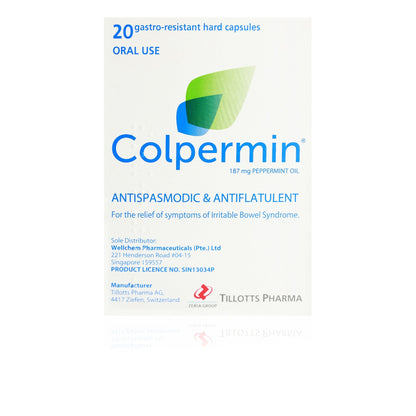 Colpermin 187mg 20's