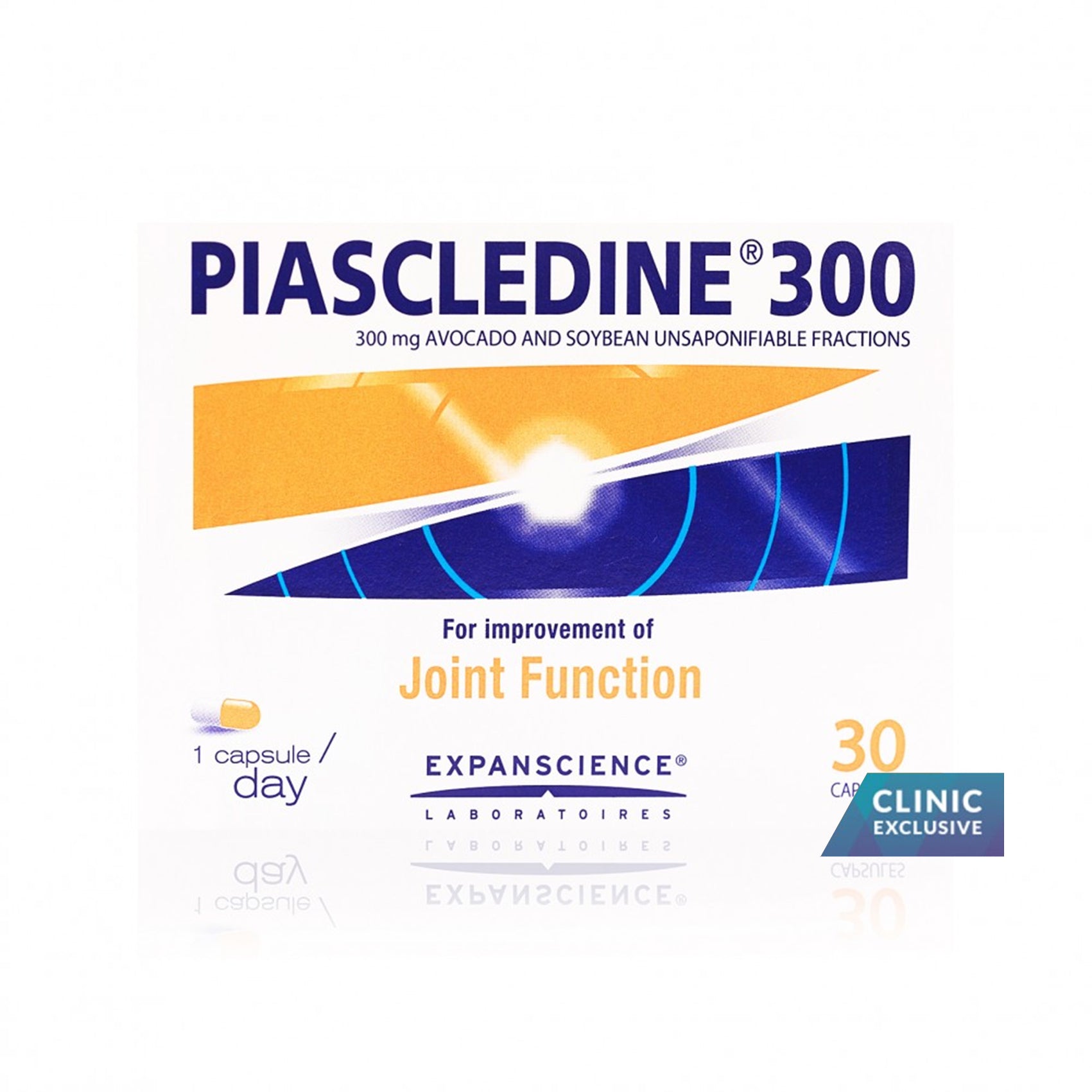 Piascledine 300mg Capsules 30's: Avocado and Soybean Oil for Improvement of Joint Function